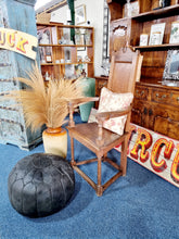 Load image into Gallery viewer, Solid Oak High Back Chair