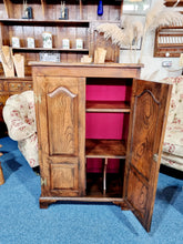 Load image into Gallery viewer, Handmade Walnut Cupboard With Shelving