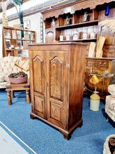 Load image into Gallery viewer, Handmade Walnut Cupboard With Shelving