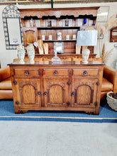 Load image into Gallery viewer, Solid Carved Oak Sideboard
