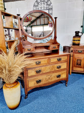 Load image into Gallery viewer, Victorian Walnut & Burr Walnut Dressing Table