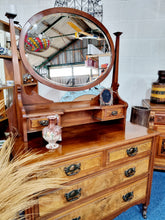 Load image into Gallery viewer, Victorian Walnut & Burr Walnut Dressing Table
