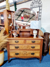 Load image into Gallery viewer, Victorian Walnut & Burr Walnut Dressing Table