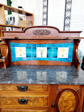 Load image into Gallery viewer, Victorian Walnut & Burr Walnut Wash Stand