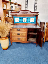 Load image into Gallery viewer, Victorian Walnut & Burr Walnut Wash Stand