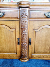 Load image into Gallery viewer, Victorian Oak Mirror Back Sideboard