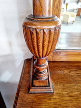 Load image into Gallery viewer, Victorian Oak Mirror Back Sideboard