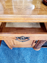 Load image into Gallery viewer, Victorian Oak Mirror Back Sideboard