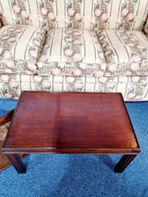 Load image into Gallery viewer, Chippendale Style Tray Top Occasional Table