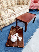 Load image into Gallery viewer, Chippendale Style Tray Top Occasional Table