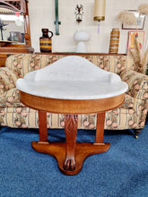 Load image into Gallery viewer, Victorian Demi Lune Washstand