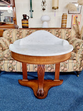Load image into Gallery viewer, Victorian Demi Lune Washstand