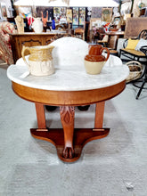 Load image into Gallery viewer, Victorian Demi Lune Washstand