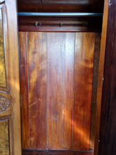 Load image into Gallery viewer, Victorian Walnut & Burr Walnut Double Wardrobe