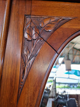 Load image into Gallery viewer, Victorian Walnut & Burr Walnut Double Wardrobe