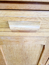 Load image into Gallery viewer, Mid Century Oak Glazed School Cupboard/Bookcase