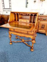 Load image into Gallery viewer, Burr Walnut Bureau In The Manner Of William & Mary
