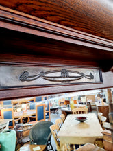 Load image into Gallery viewer, Late 19th Century Oak Art Nouveau Mirror Back Sideboard