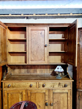 Load image into Gallery viewer, Large Solid Oak Larder Cupboard