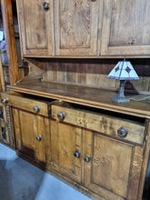 Load image into Gallery viewer, Large Solid Oak Larder Cupboard
