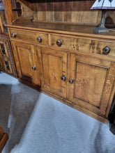 Load image into Gallery viewer, Large Solid Oak Larder Cupboard
