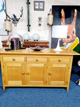 Load image into Gallery viewer, Marks & Spencer Light Oak Sideboard