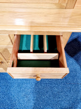 Load image into Gallery viewer, Marks & Spencer Light Oak Glazed Dresser