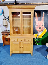 Load image into Gallery viewer, Marks & Spencer Light Oak Glazed Dresser