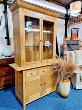 Load image into Gallery viewer, Marks & Spencer Light Oak Glazed Dresser