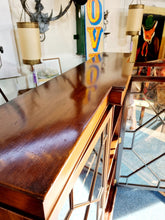 Load image into Gallery viewer, Mahogany Breakfront Bookcase