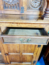 Load image into Gallery viewer, Oak Court Cupboard In The 17th Century Style