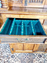 Load image into Gallery viewer, Oak Court Cupboard In The 17th Century Style