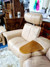 Load image into Gallery viewer, Stressless Recliner Arion Leather Sofa With Drinks Table
