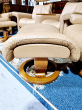 Load image into Gallery viewer, Stressless Recliner Swivel Chair & Footstool