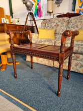 Load image into Gallery viewer, Regency Style Mahogany Window Seat