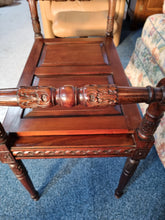 Load image into Gallery viewer, Regency Style Mahogany Window Seat