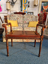 Load image into Gallery viewer, Regency Style Mahogany Window Seat