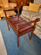 Load image into Gallery viewer, Regency Style Mahogany Window Seat