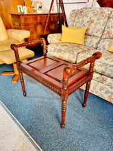 Load image into Gallery viewer, Regency Style Mahogany Window Seat