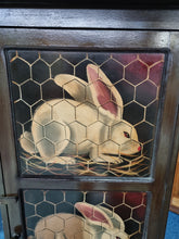 Load image into Gallery viewer, Painted Wooden Larder Cupboard