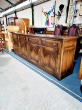 Load image into Gallery viewer, Bevan Funnell HUGE Oak Sideboard Handmade In England - Charlotte Rose Interiors