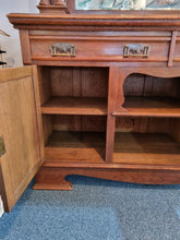 Load image into Gallery viewer, Arts & Crafts Art Nouveau Mirror Back Sideboard