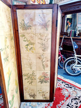 Load image into Gallery viewer, Antique Vintage Three Fold Screen Room Divider