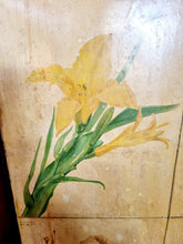 Load image into Gallery viewer, Antique Vintage Three Fold Screen Room Divider