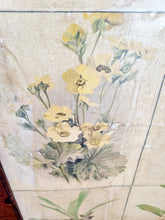 Load image into Gallery viewer, Antique Vintage Three Fold Screen Room Divider