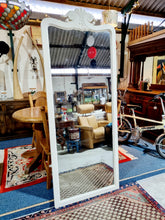 Load image into Gallery viewer, Old Antique Huge Floor Standing Mirror