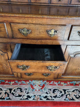 Load image into Gallery viewer, Antique Oak Farmhouse Dresser Shelf Sideboard
