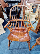 Load image into Gallery viewer, Antique Stick Back Windsor Dining Chairs