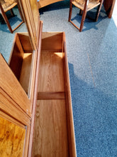 Load image into Gallery viewer, Victorian Mahogany & Walnut Double Wardrobe