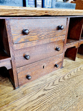 Load image into Gallery viewer, Oak Heavily Carved Green Man Bureau